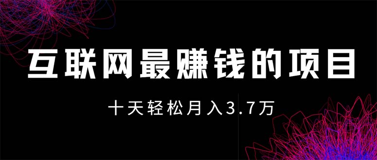 （12396期）互联网最赚钱的项目没有之一，轻松月入7万+，团队最新项目-网创空间
