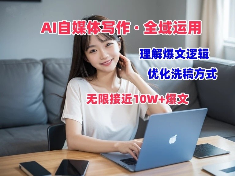 AI自媒体写作 → 价值变现，剖析爆文逻辑，无限接近10W+爆文体验课-网创空间