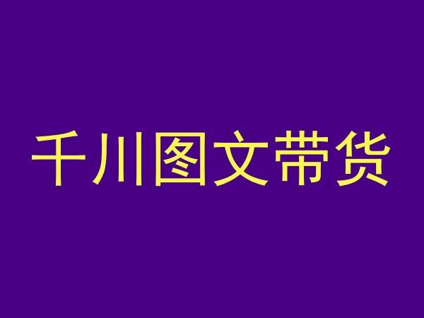 千川图文带货，测品+认知+实操+学员问题，抖音千川教程投放教程-网创空间
