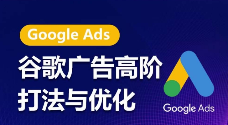 谷歌广告高阶打法与优化，凝结行业精华的谷歌广告体系课程，带你抓住流量红利，最大化ROI-网创空间