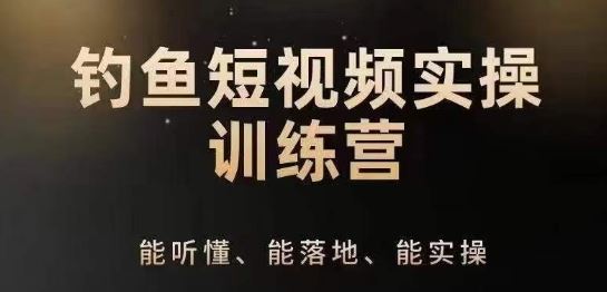 0基础学习钓鱼短视频系统运营实操技巧，钓鱼再到系统性讲解定位ip策划技巧-网创空间