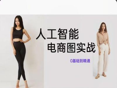 人工智能SD电商图实战，ai绘图0基础到精通-网创空间