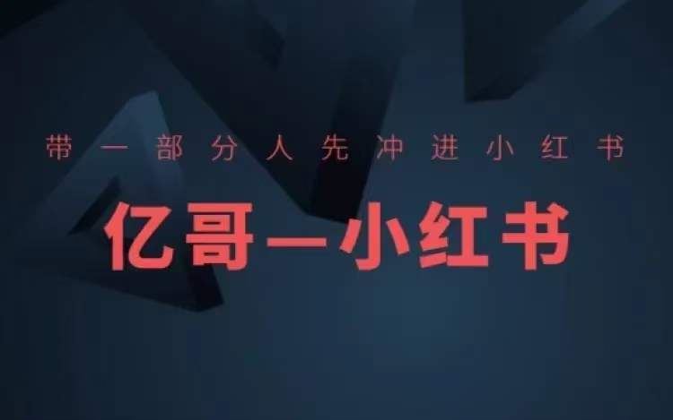 ​​带一部分人先冲进小红书，小红书开店、选品、爆款裂变-网创空间