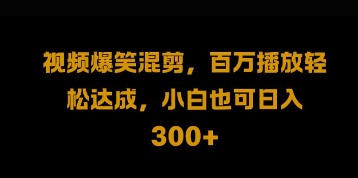 视频号零门槛，爆火视频搬运后二次剪辑，轻松达成日入1k【揭秘】-网创空间