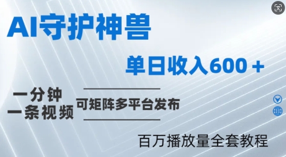 制作各省守护神，100多W播放量的视频只需要1分钟就能完成【揭秘】-网创空间
