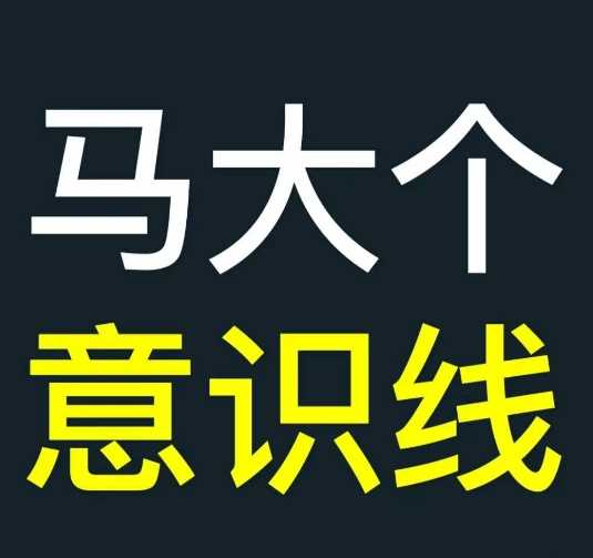 马大个意识线，一门改变人生意识的课程，讲解什么是能力线什么是意识线-网创空间