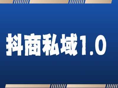 抖商服务私域1.0，抖音引流获客详细教学-网创空间