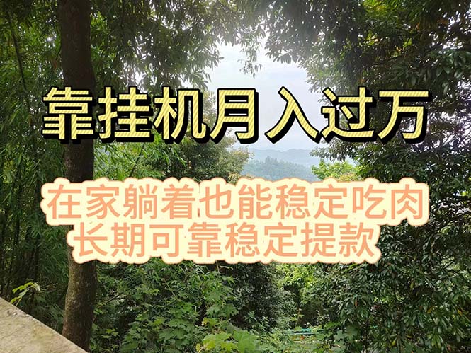（11144期）挂机掘金，日入1000+，躺着也能吃肉，适合宝爸宝妈学生党工作室，电脑…-网创空间