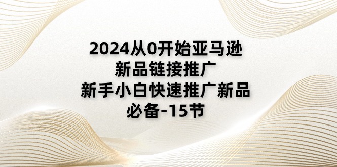 （11224期）2024从0开始亚马逊新品链接推广，新手小白快速推广新品的必备-15节-网创空间