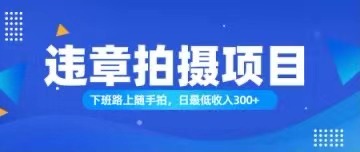 （11698期）随手拍也能赚钱？对的日入300+-网创空间