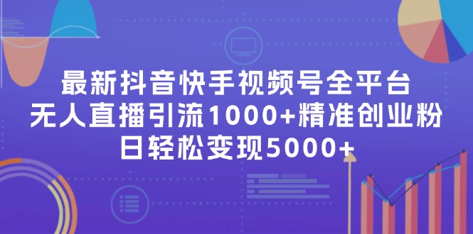 （11970期）最新抖音快手视频号全平台无人直播引流1000+精准创业粉，日轻松变现5000+-网创空间