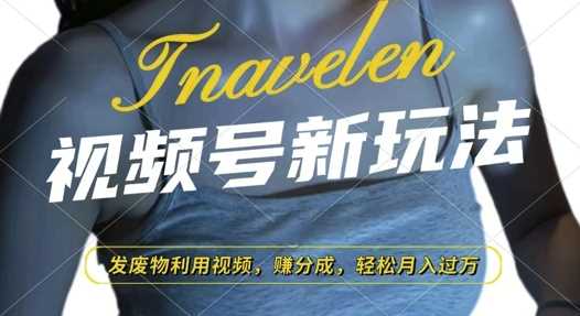 视频号新玩法，废物利用视频，撸分成收益，轻松月入过W【揭秘】-网创空间