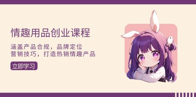 （13682期）情趣用品创业课程：涵盖产品合规，品牌定位，营销技巧，打造热销情趣产品-网创空间