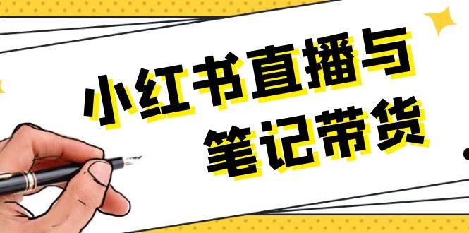 （13688期）小红书直播与笔记带货：选品、上架、笔记写作、视频剪辑及直播话术等-网创空间