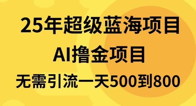 （13746期）25年超级蓝海项目一天800+，半搬砖项目，不需要引流-网创空间