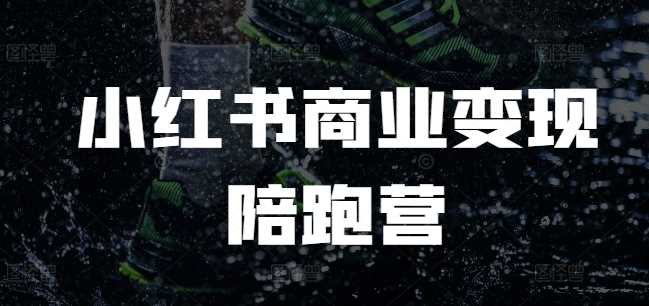 小红书商业变现陪跑营，小红书电商教程-网创空间